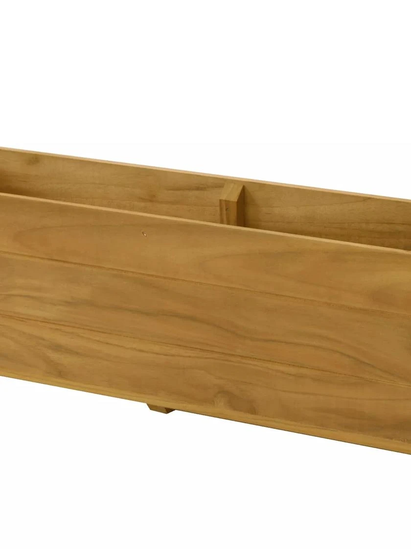 Teak Window Boxes, 8" 3 Teak Window Boxes, 8" - Image 3