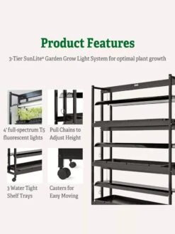 3-Tier Sunlite® Garden 10 3-Tier Sunlite® Garden -Plant Sale Shop 39 357 4
