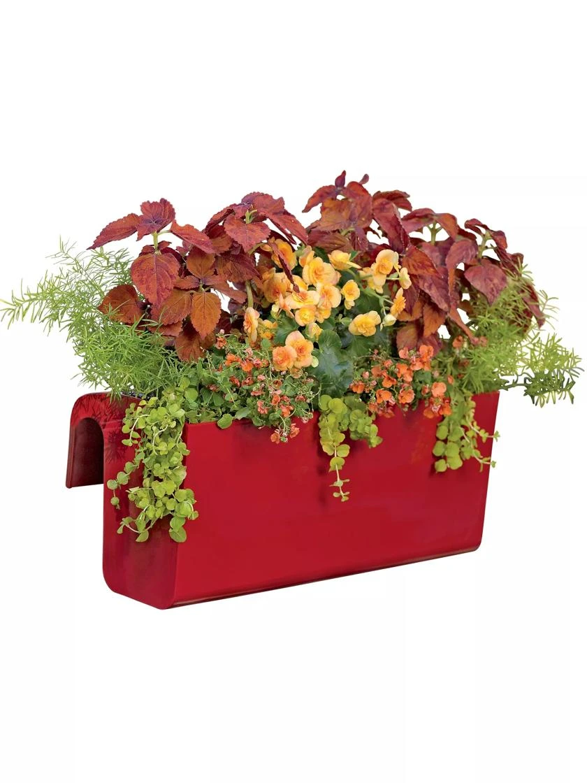 Viva Self-Watering Balcony Railing Planter 2 Viva Self-Watering Balcony Railing Planter - Image 2