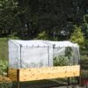 Elevated Planter Box, Frame And 2 Covers Kit, 2' X 8'