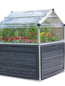 Canopia® By Palram Plant Inn™ Raised Bed Greenhouse, 4' X 4' -Plant Sale Shop 8588308 08V tif