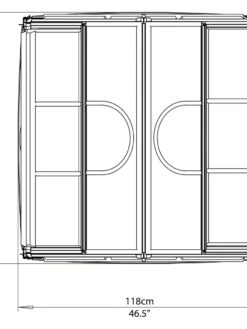 Canopia® By Palram Plant Inn™ Raised Bed Greenhouse, 4' X 4' -Plant Sale Shop 8588803 11V tif
