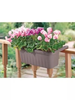 Adjustable Self-Watering Railing Planter, 24" 8 Adjustable Self-Watering Railing Planter, 24" -Plant Sale Shop 8592173 02V 3 4