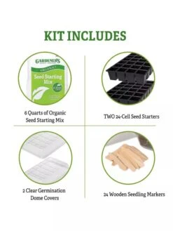 Organic GrowEase Seed Starting Success Kit -Plant Sale Shop 8592393 4
