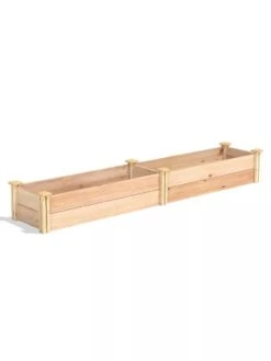 Premium Cedar Raised Garden Bed, 16" X 96" -Plant Sale Shop 8593873 03V
