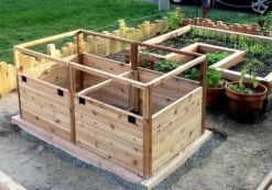 OLT Raised Cedar Garden Bed, 3' X 6' 11 OLT Raised Cedar Garden Bed, 3' X 6' -Plant Sale Shop 8594002 05V tif