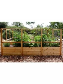 Garden In A Box With Deer Fence, 8' X 12' -Plant Sale Shop 8594021 03V 3 4