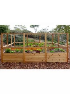 Garden In A Box With Deer Fence, 8' X 12' -Plant Sale Shop 8594021 06V 3 4