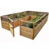 Garden In A Box Cedar Raised Bed, 8' X 12'
