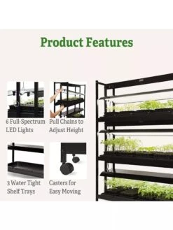 LED SunLite® 3-Tier Garden -Plant Sale Shop 8595554 4
