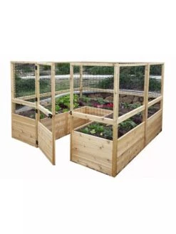 Garden In A Box With Deer Fence, 8' X 12' -Plant Sale Shop 8595875 07V 3 4