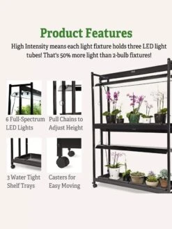 LED SunLite® High Intensity 2-Tier Garden -Plant Sale Shop 8596023 4