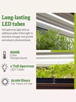 LED SunLite® High Intensity 2-Tier Garden -Plant Sale Shop 8596023 5