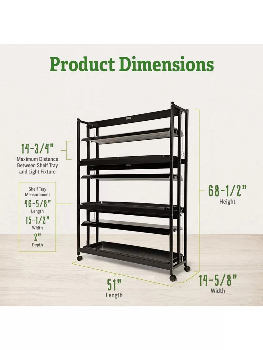 LED SunLite® High Intensity 3-Tier Garden 2 LED SunLite® High Intensity 3-Tier Garden - Image 2