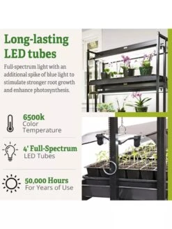 LED SunLite® High Intensity 3-Tier Garden 10 LED SunLite® High Intensity 3-Tier Garden -Plant Sale Shop 8596024 7