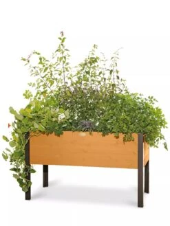 Eco-Stained Elevated Planter Box, 2'x4' -Plant Sale Shop 8596759 101 tif