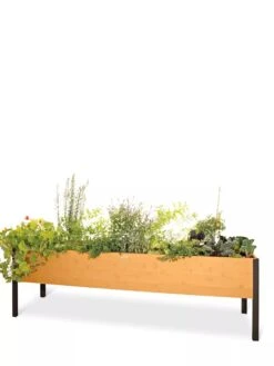 Eco-Stained Elevated Planter Box, 2'x8' -Plant Sale Shop 8596760 101 tif