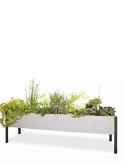 Eco-Stained Elevated Planter Box, 2'x8' -Plant Sale Shop 8596760 102 tif