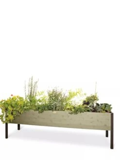 Eco-Stained Elevated Planter Box, 2'x8' -Plant Sale Shop 8596760 3869 tif