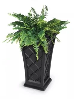 Carolina Self-Watering Tall Planter, 28" -Plant Sale Shop 8598645 101V tif