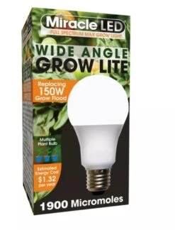 Miracle LED Corded 4-Socket Grow Light Kit With Bulbs, Full Spectrum And Red -Plant Sale Shop 8599032 02V tif