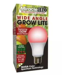 Miracle LED Corded 4-Socket Grow Light Kit With Bulbs, Full Spectrum And Red -Plant Sale Shop 8599032 03V tif