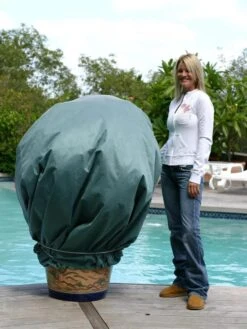 The Planket® Frost Protection Plant Cover, 10' Round -Plant Sale Shop 8599102 01V tif