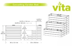 Cascading Keyhole Garden Bed -Plant Sale Shop 8599294 04V tif
