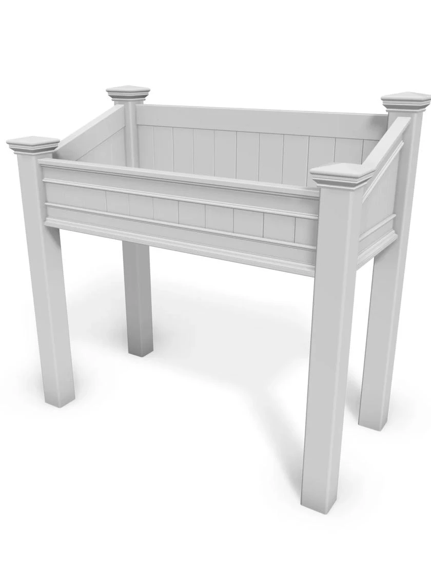 Liberty Accessible Vinyl Elevated Raised Garden 2 Liberty Accessible Vinyl Elevated Raised Garden - Image 2