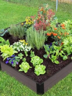 Composite Raised Bed With 1" Boards, 11" -Plant Sale Shop 8599458 01V tif
