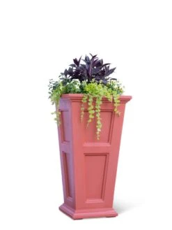 Fairfield Self-Watering Tall Patio Planters, 34” -Plant Sale Shop 8600109 0681 tif