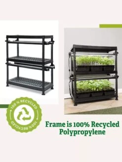 Stack-n-Grow Lights - 2-Tier System -Plant Sale Shop 8608905 3