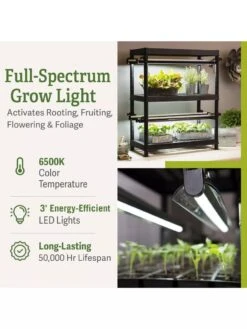 LED Stack-n-Grow Lights - 2-Tier System -Plant Sale Shop 8608906 2