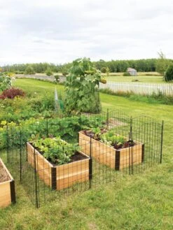 6 Panel Critter Fence With Gate -Plant Sale Shop 8609844 8457 tif