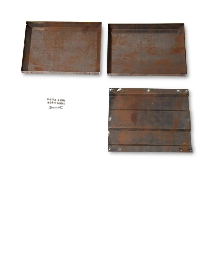 Corten Steel Modular Raised Bed, 2' Extension 2 Corten Steel Modular Raised Bed, 2' Extension - Image 2