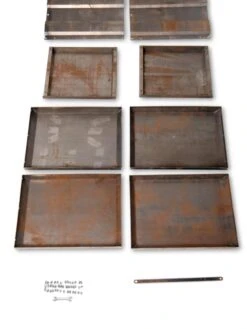 Corten Steel Modular Raised Bed, 2'x4' -Plant Sale Shop 8610702 5140 tif