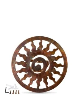Rustic Sun Wall-Mount Garden Hose Hanger -Plant Sale Shop 8611025 0828 tif