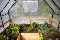 Garden In A Box With Greenhouse, 8' X 8' -Plant Sale Shop 8611033 04V jpg