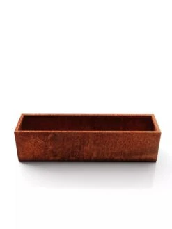 Veradek Metallic Series Corten Steel Window Box Planter, 36" -Plant Sale Shop 8611609 06V tif