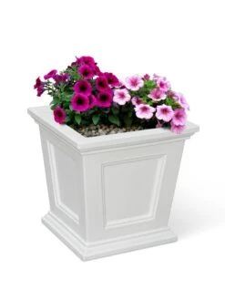 Fairfield Self-Watering Square Planter, 16” X 16” -Plant Sale Shop 8611695 16V tif
