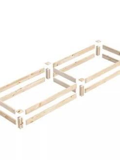 Pine Raised Garden Bed, 2' X 8' -Plant Sale Shop 8612243 01V jpg