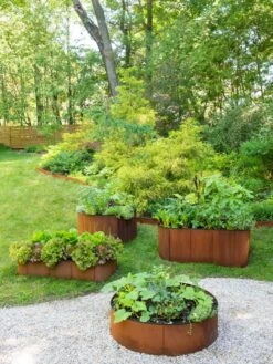 Birdies™ Corten Steel Round Raised Beds -Plant Sale Shop 8612422 0261 tif