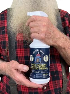 Grandpa Gus's Deer & Rabbit Repellent Spray -Plant Sale Shop 8612427 07V tif