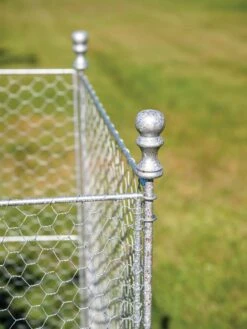 Tall Chicken Wire Critter Fence With Gate 19 Tall Chicken Wire Critter Fence With Gate -Plant Sale Shop 8613260 0082