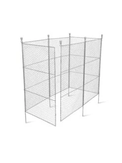 Tall Chicken Wire Critter Fence With Gate 21 Tall Chicken Wire Critter Fence With Gate -Plant Sale Shop 8613260 6052