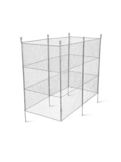 Tall Chicken Wire Critter Fence With Gate 20 Tall Chicken Wire Critter Fence With Gate -Plant Sale Shop 8613260 6053