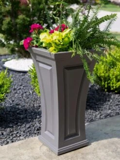 Cambridge Tall Planter, 28" Height 12 Cambridge Tall Planter, 28" Height -Plant Sale Shop 8613524 08V