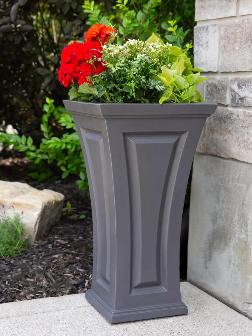 Cambridge Tall Planter, 28" Height 1 Cambridge Tall Planter, 28" Height