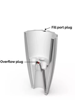 Sedona Tall Planter, 28" Height -Plant Sale Shop 8613525 08V