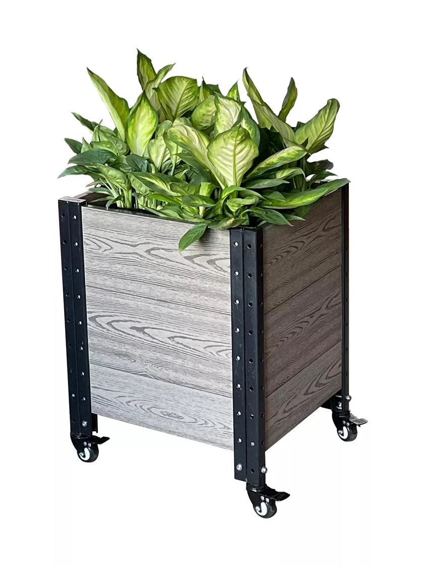 Mobile Deep Root Corner Planter 4 Mobile Deep Root Corner Planter - Image 4